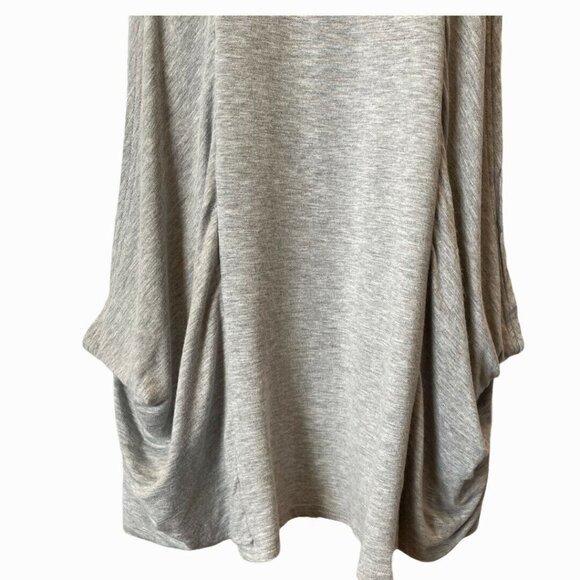 Kensie Womens Gray Cybercore Edgy Vaporwave Sequin Slouchy Dress - Picture 7 of 11